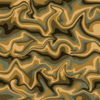 Illustration. Abstract wavy background in orange and gray tones. vector