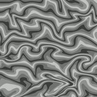 Illustration. Abstract wavy background in dark and light gray colors. vector