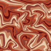 llustration. Abstract wavy background in light orange and white colors. vector