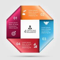 square element for infographic. vector