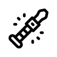 flute icon. line icon for your website, mobile, presentation, and logo design. vector