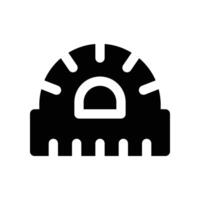 ruler icon. glyph icon for your website, mobile, presentation, and logo design. vector