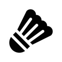 badminton icon. glyph icon for your website, mobile, presentation, and logo design. vector