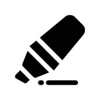 highlighter icon. glyph icon for your website, mobile, presentation, and logo design. vector