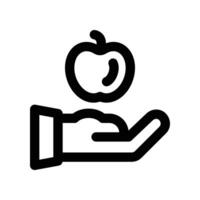 gravitation icon. line icon for your website, mobile, presentation, and logo design. vector