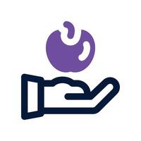 gravitation icon. dual tone icon for your website, mobile, presentation, and logo design. vector