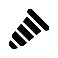 toothpaste icon. glyph icon for your website, mobile, presentation, and logo design. vector