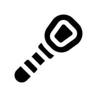 tongue cleaner icon. glyph icon for your website, mobile, presentation, and logo design. vector