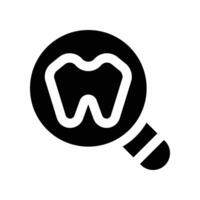 search icon. glyph icon for your website, mobile, presentation, and logo design. vector