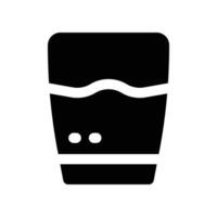water icon. glyph icon for your website, mobile, presentation, and logo design. vector