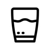 water icon. line icon for your website, mobile, presentation, and logo design. vector