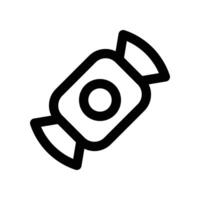no sweets icon. line icon for your website, mobile, presentation, and logo design. vector