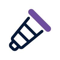 toothpaste icon. dual tone icon for your website, mobile, presentation, and logo design. vector