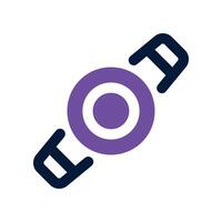 headlamp icon. dual tone icon for your website, mobile, presentation, and logo design. vector