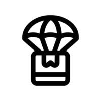 drop shipping icon. line icon for your website, mobile, presentation, and logo design. vector
