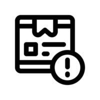 information icon. line icon for your website, mobile, presentation, and logo design. vector