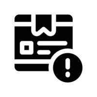 information icon. glyph icon for your website, mobile, presentation, and logo design. vector