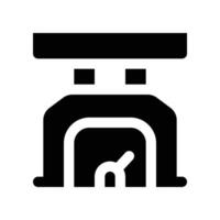 scale icon. glyph icon for your website, mobile, presentation, and logo design. vector