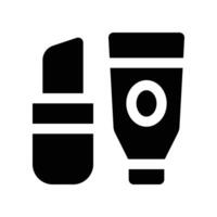 cosmetic icon. glyph icon for your website, mobile, presentation, and logo design. vector