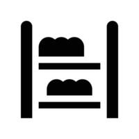 shelf icon. glyph icon for your website, mobile, presentation, and logo design. vector