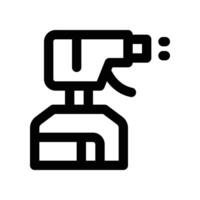 spray icon. line icon for your website, mobile, presentation, and logo design. vector