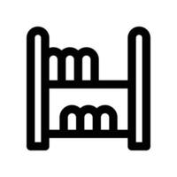 shelf icon. line icon for your website, mobile, presentation, and logo design. vector