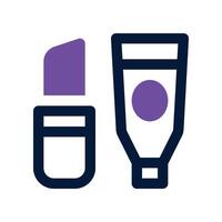 cosmetic icon. dual tone icon for your website, mobile, presentation, and logo design. vector