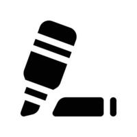 marker icon. glyph icon for your website, mobile, presentation, and logo design. vector
