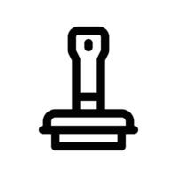 stamp icon. line icon for your website, mobile, presentation, and logo design. vector