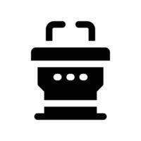 podium icon. glyph icon for your website, mobile, presentation, and logo design. vector