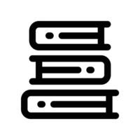 book icon. line icon for your website, mobile, presentation, and logo design. vector