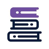 book icon. dual tone icon for your website, mobile, presentation, and logo design. vector