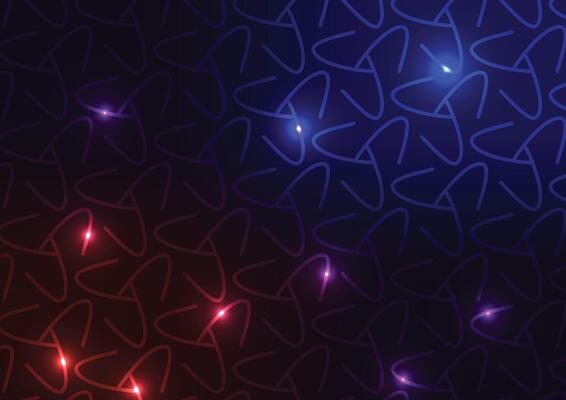Graphic black light line technologies art background