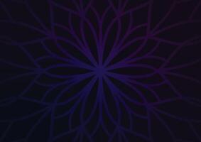 Abstract dark center line art background vector