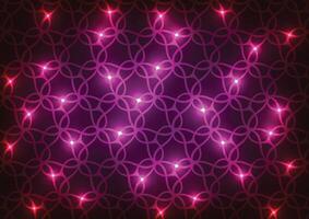 Technology dark random purple light net line background vector