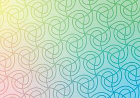 Soft gradient green pattern art background vector