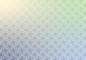 Art blue swirl line green pattern soft background vector
