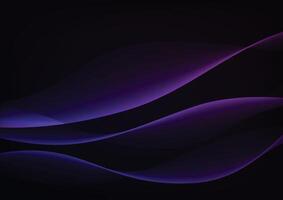 Dark line graphics modern curve background vector