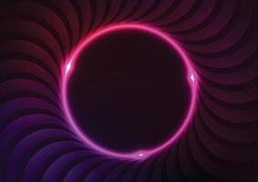 Dark circles center graphics modern background vector
