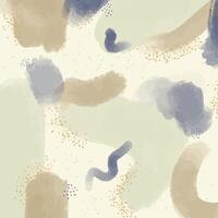 Abstract aesthetics watercolor simple modern color vector