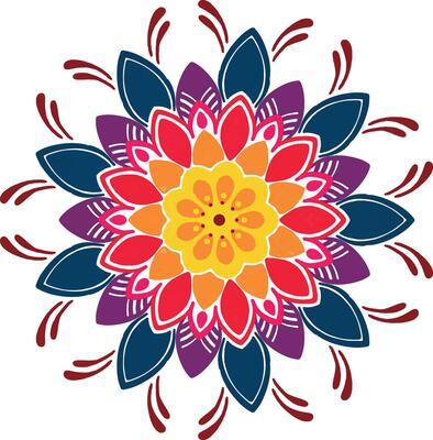 Floral Mandalas Unleashed Creativity in Color