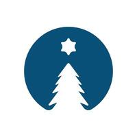 Pine Tree Logo Template Icon vector