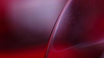 Red reflections of liquid in macro, red liquid panels, bubbles in macro, connection of bubbles in macro, cell from liquid, horror background video