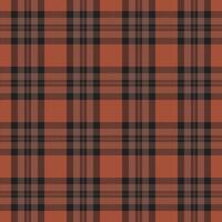Tartan plaid with dark color pattern. vector