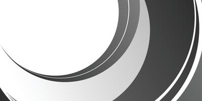 Modern gradient curve banner background. vector