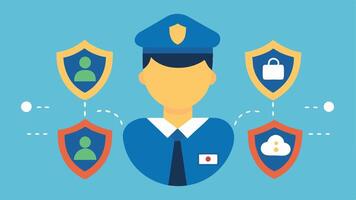 These descriptions capture various facets of the Witness Protection Program while emphasizing the role of law enforcement in ensuring the safety and anonymity of the protected. vector