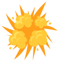 Boom Explode Effect Set. Explosions Collection. Bomb and dynamite explode effect png