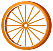 Set of wheels showing the evolution of this essential invention, from a simple stone to a modern rubber tire png