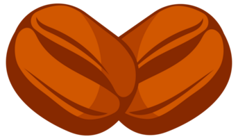 Coffee beans set. Showing various stages of roasting. Various angle for coffee product. png