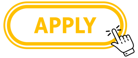 Apply Button with pointer clicking. Web button. Finger Pressing. Click to Apply now Concept. illustration png